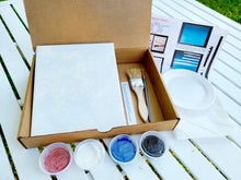 Load image into Gallery viewer, Blue Skull Paint Kit