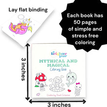Load image into Gallery viewer, Mythical and Magical Mini Coloring Book for Kids &amp; Baby