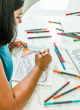 Load image into Gallery viewer, Travel the World 12 Month Color By Day Adult's Coloring Book