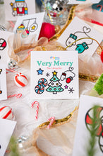 Load image into Gallery viewer, Very Merry Mini Coloring Book for Adult -Christmas 2026 Gift