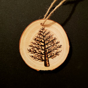 Tree Wood Ornament