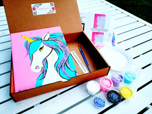 Glittery Unicorn Paint Kit