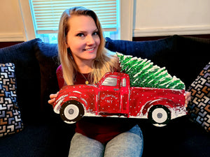 Truck n' Tree Door Hanger