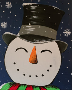 Happy Snowman Paint Kit