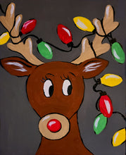 Load image into Gallery viewer, Mischevious Reindeer Paint Kit