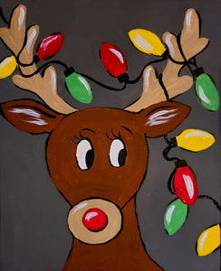 Mischevious Reindeer Paint Kit