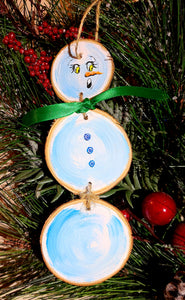 3 Tier Snowman Ornament Paint Kit