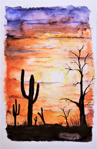Desert Night-Original