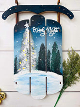 Load image into Gallery viewer, O Holy Night Sleigh Paint Kit/Paint Party Pack