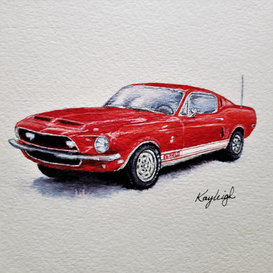 Ford Mustang-Print